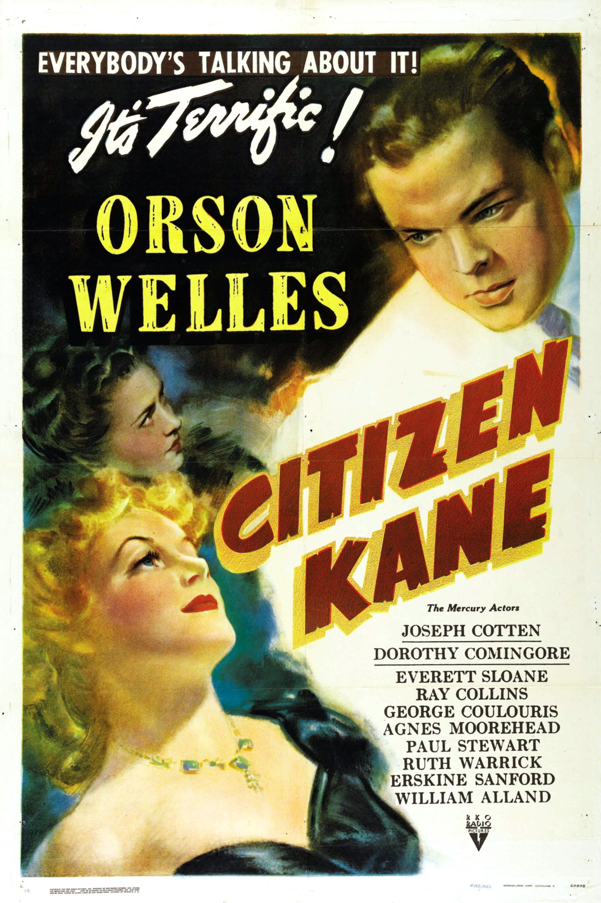 Imagem de referência de Citizen Kane - O Mundo a seus Pés, descrito nos dados abertos como filme de 1941 realizado por Orson Welles