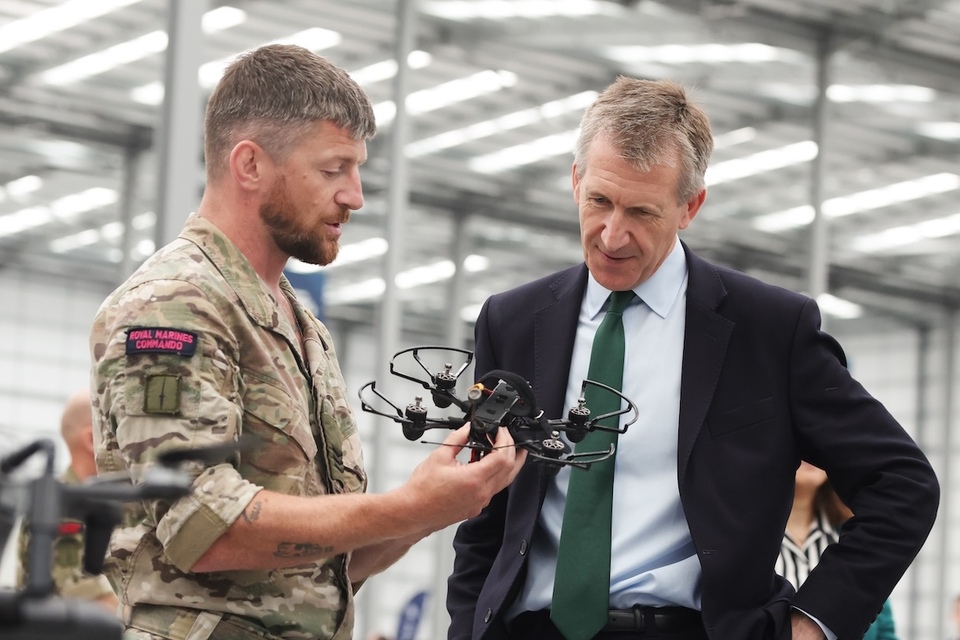 O maior centro de testes de drones da Europa abre em Swindon para impulsionar a inovação de defesa
