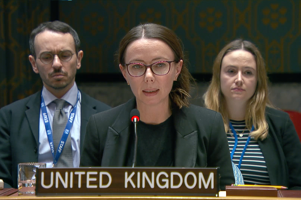 A UNISFA permanece essencial para proteger civis em Abyei: Reino Unido Explicação do Voto no Conselho de Segurança da ONU