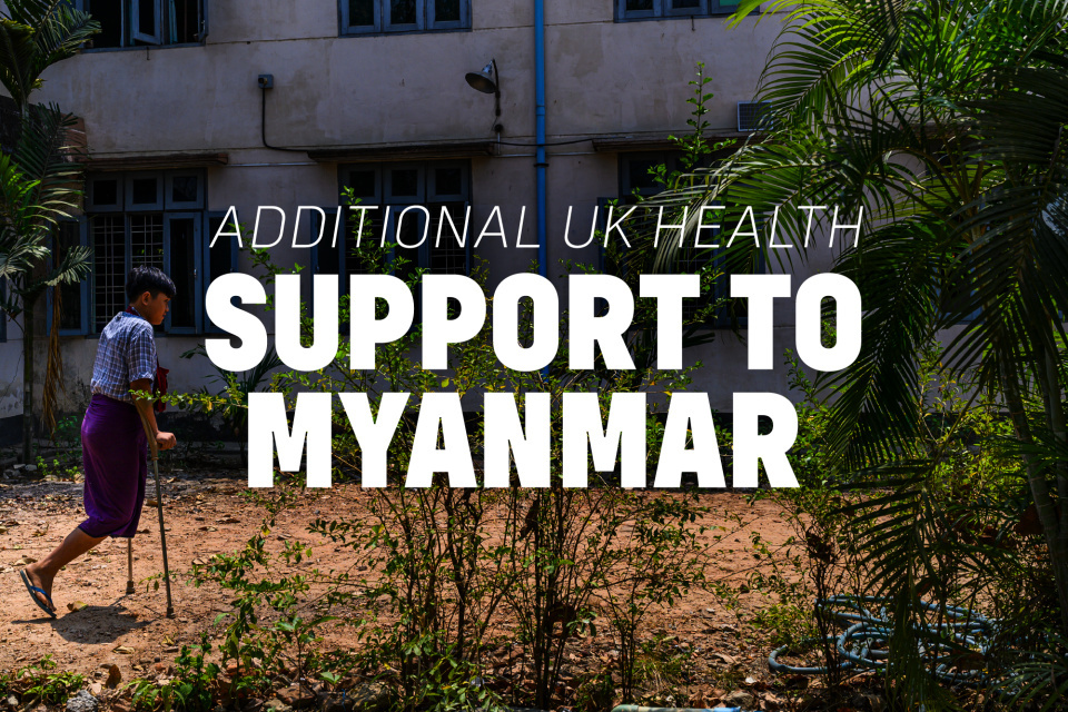 Imagem relacionada à notícia: Reino Unido anuncia financiamento humanitário adicional para Myanmar