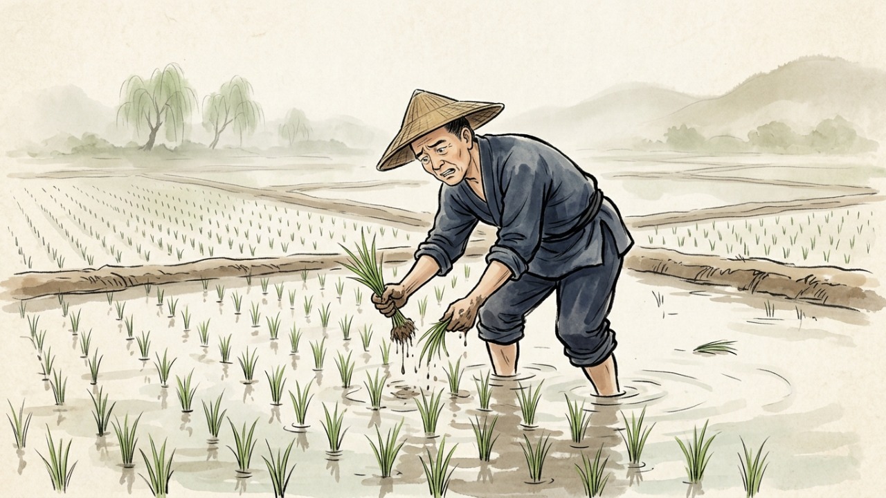 Provérbio coreano que agricultores repetem na colheita: “Não se puxa a planta para fazê-la crescer mais rápido”, a frase que explica por que apressar filho, funcionário ou dieta sempre custa mais caro depois