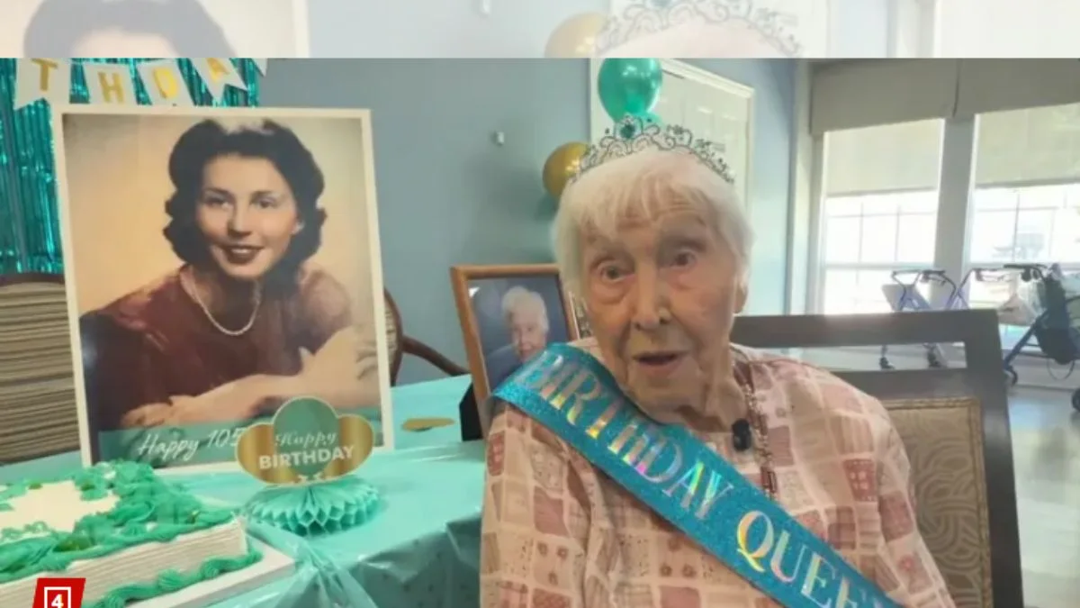 Aos 105 anos, mulher atribui longevidade a esportes, dieta e moderação
