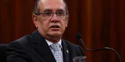 O ministro Gilmar Mendes pediu vista e interrompeu o julgamento da decis&atilde;o de Andr&eacute; Mendon&ccedil;a que determinou o afastamento de Andrei Rodrigues Foto: Marcelo Camargo/Ag&ecirc;ncia Brasil