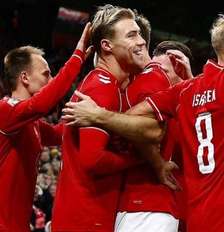 Dinamarqueses vencem na Uefa Nations League – Foto: Divulgação/DBU / Jogada10