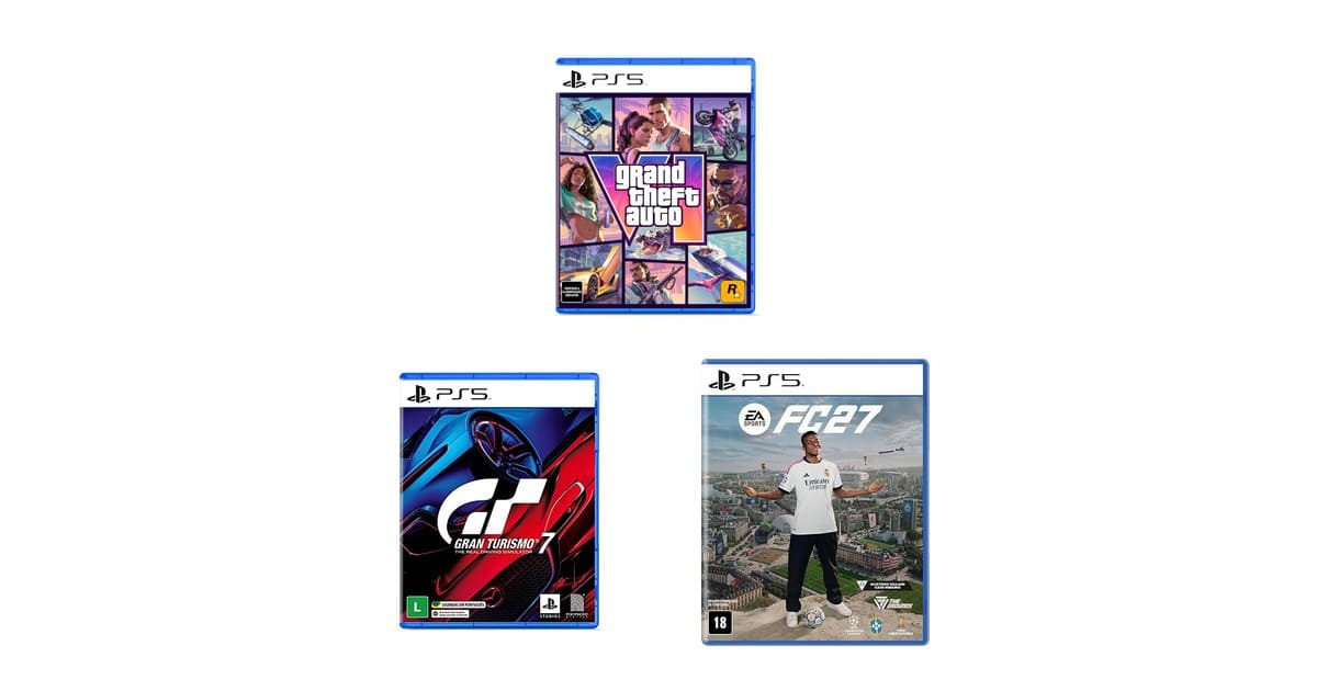GTA VI, Gran Turismo e mais: selecionamos os melhores jogos de PS5 em promoção agora