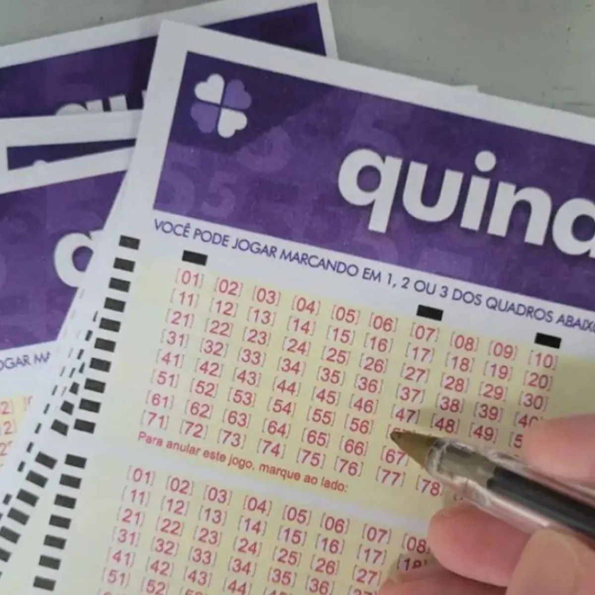 Quina: duas apostas do DF acertam quatro dezenas e faturam R$ 8,3 mil