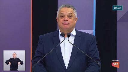 Debate SC: Considerações finais do candidato ao governo João Rodrigues (PSD)