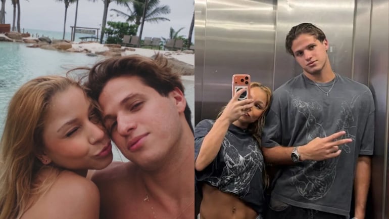 Flávia Saraiva celebra 27 anos com declaração de amor do goleiro Felipe Carneiro