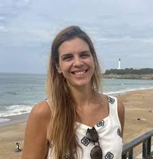 A produtora Mariana Genescá em Biarritz, em 28 de setembro de 2027. Foto: RFI