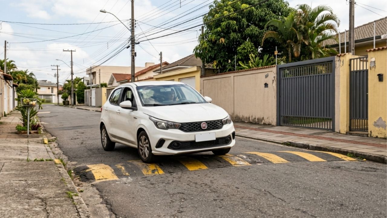 Mecânico que troca amortecedor há 18 anos diz que 7 em cada 10 carros chegam com a peça arruinada pelo mesmo hábito na lombada, e mostra a velocidade exata que preserva o conjunto