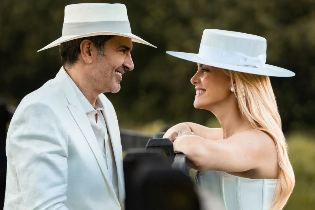A apresentadora Ana Hickmann e o chef Edu Guedes