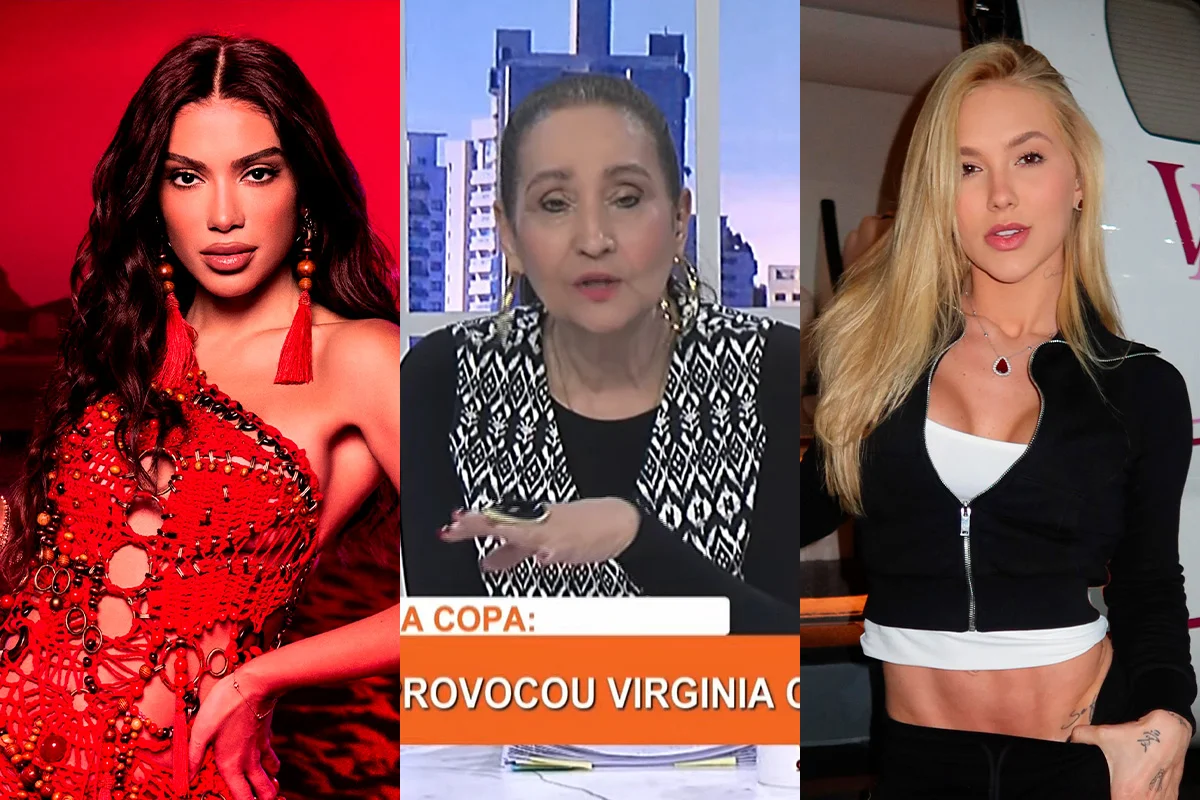 Anitta, Sonia Abrão e Virginia Fonseca