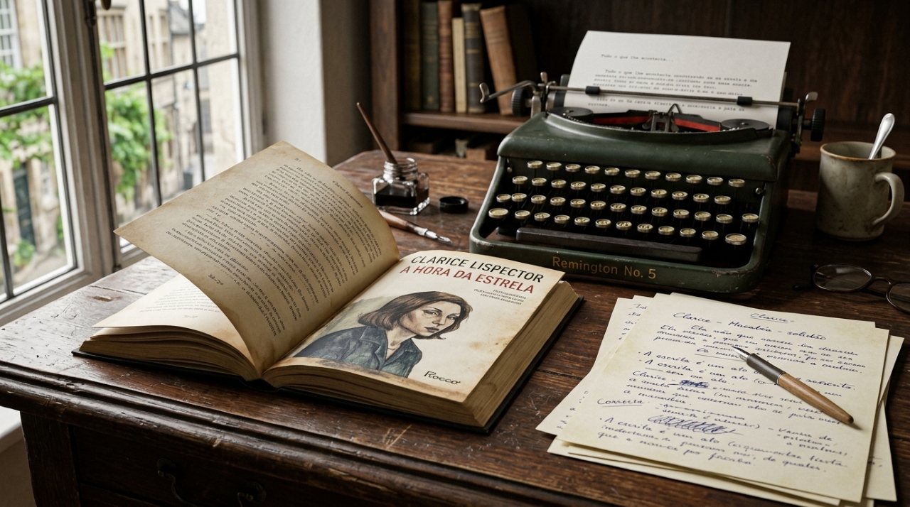 Clarice Lispector, escritora brasileira: “Enquanto eu tiver perguntas e não houver resposta, continuarei a escrever” — a frase de A Hora da Estrela para quem sente que ainda não encontrou o próprio propósito