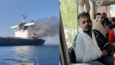 MV Cape Dao was sailing from Mina Saqr in the UAE towards India. (Sourced)