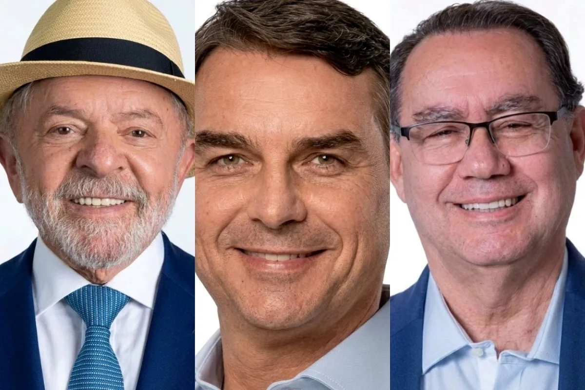 Lula tem 38,4% no 1º turno; Flávio marca 37,3%; Cury, 6,6%, diz Meio/Ideia