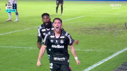 Santos 2 x 1 Cruzeiro | Melhores momentos | 27ª rodada | Brasileirão 2026