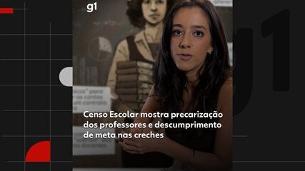 Censo Escolar mostra precarização dos professores e descumprimento de meta nas creches