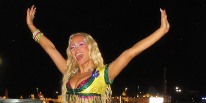 Zara Larsson se apresentou no Rock in Rio no último domingo, 13 Foto: Reprodução/Instagram
