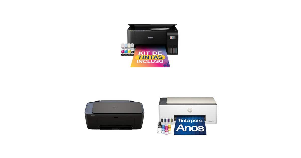 Hora de renovar o escritório: veja uma seleção de impressoras em promoção na Amazon