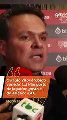 Presidente do Atlético-GO explica conflito com goleiro Paulo Vítor