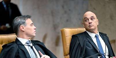 Mendon&ccedil;a e Moraes s&atilde;o piv&ocirc;s da crise sem precedentes no Supremo Foto: Getty Images / BBC News Brasil