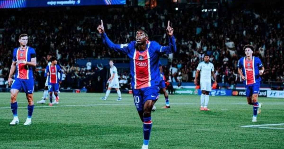 Bicampeão, PSG estreia na Champions com goleada