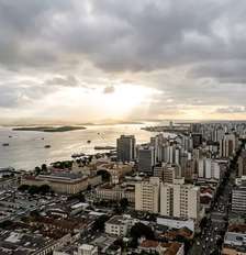 Previsão de tempo no Rio Grande do Sul é de tempestade neste começo de semana Foto: gerada por IA / Portal Terra / TerrAI