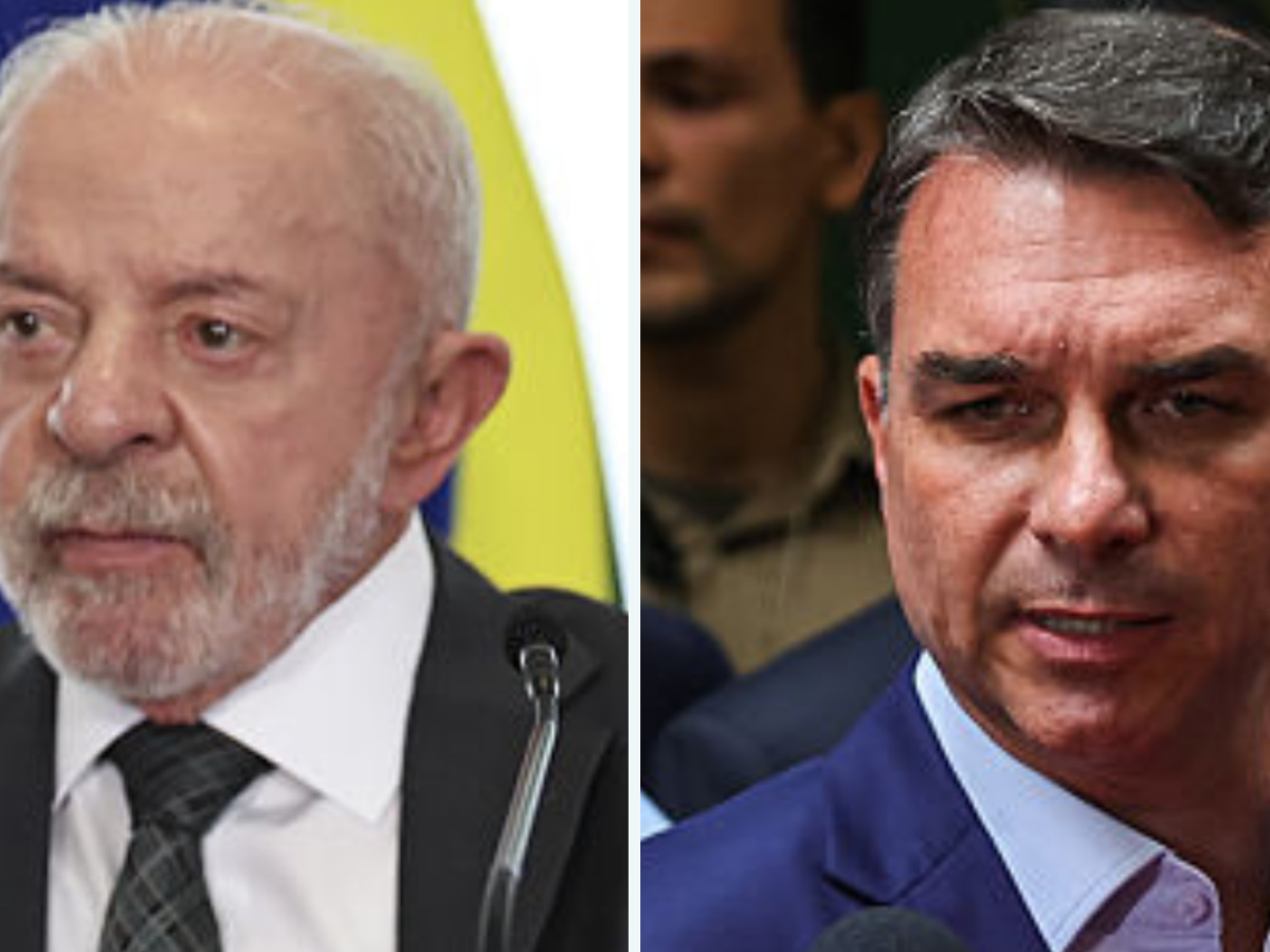 Pesquisa AtlasIntel: em votos válidos, Lula tem 46,3% no 1º turno; Flávio Bolsonaro, 43,9%