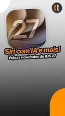 iOS 27 terá uma SIRI COMPLETAMENTE REFORMULADA! Veja as mudanças