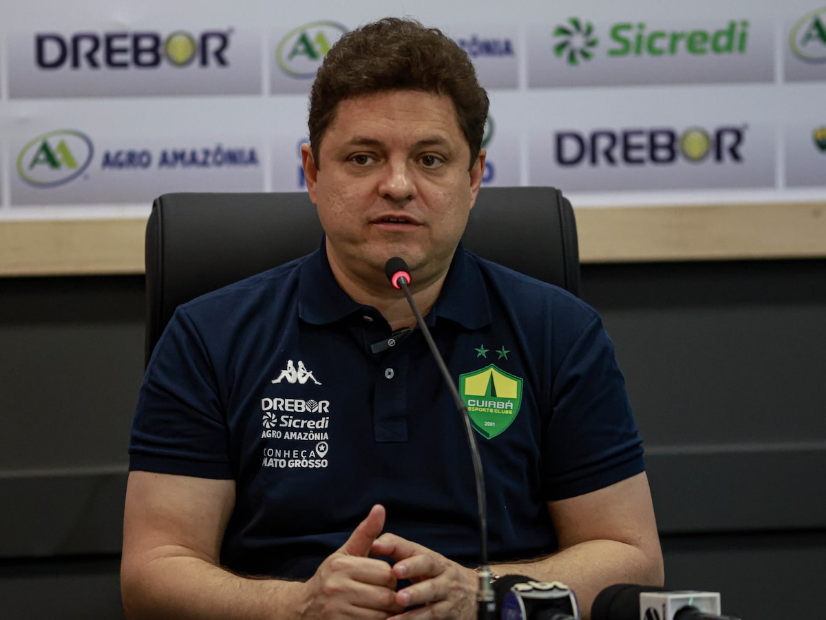 ‘Clubes usaram mal o dinheiro das bets, só aumentaram salário de jogador’, diz presidente do Cuiabá