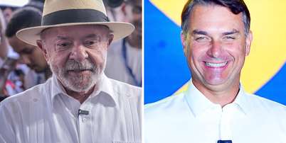 Luiz Inácio Lula da Silva (PT) e Flávio Bolsonaro (PL) estão em empate técnico na pesquisa Foto: Montagem/Fotos: Estadão Conteúdo