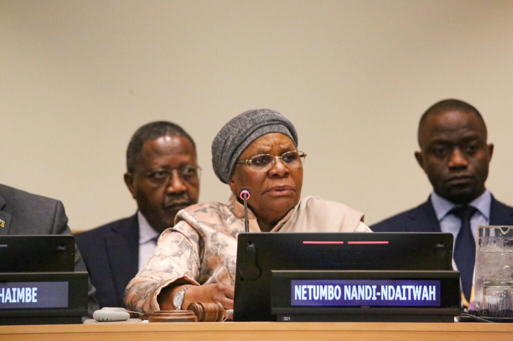 O Pacto deve entregar resultados para a África – Nandi-Ndaitwah