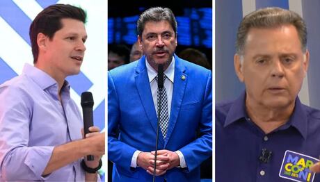 Goiás: Daniel Vilela tem 41,4% das intenções de voto no 1º turno, Wilder, 29%, e Marconi 13%, diz Veritá