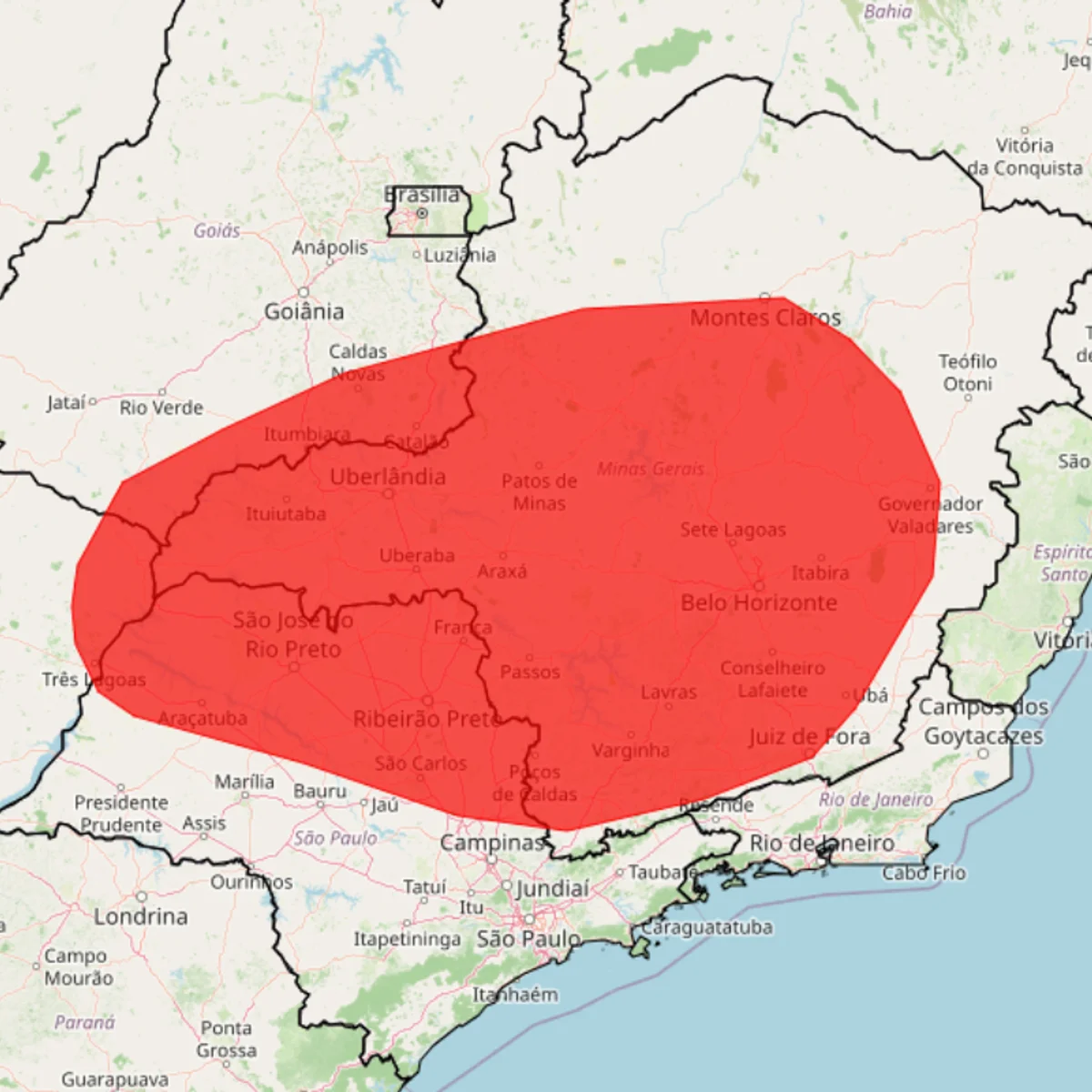 BH registra 33,9ºC e onda de calor deixa 623 cidades em alerta vermelho