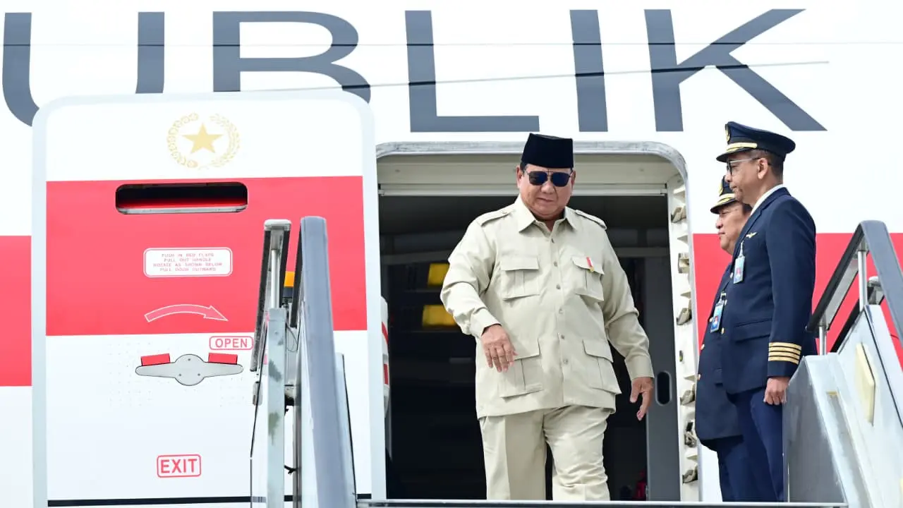 Presiden Prabowo Subianto saat Melakukan Kunjungan ke Luar Negeri.