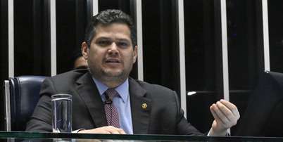 O presidente do Senado Federal, senador Davi Alcolumbre (Uni&atilde;o-AP). Foto: Carlos Moura/Ag&ecirc;ncia Senado