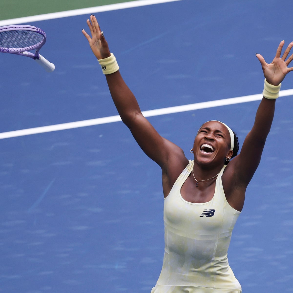 Coco Gauff se inspira em Tiafoe e na crença própria 'delirante' para escapar no US Open