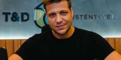 Pedro Vitali fundou a empresa T&D Sustentável em 2018 com o sócio Camilo Torquato Foto: Divulgação