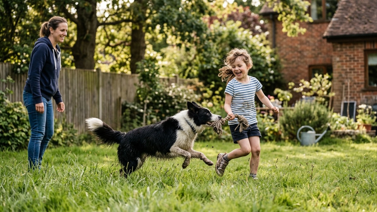 Veterinário faz alerta sobre Border Collie em casas com crianças: raça de trabalho pode se estressar quando suas necessidades não são atendidas