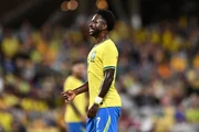 Vini Jr. no duelo entre Brasil x Austrália