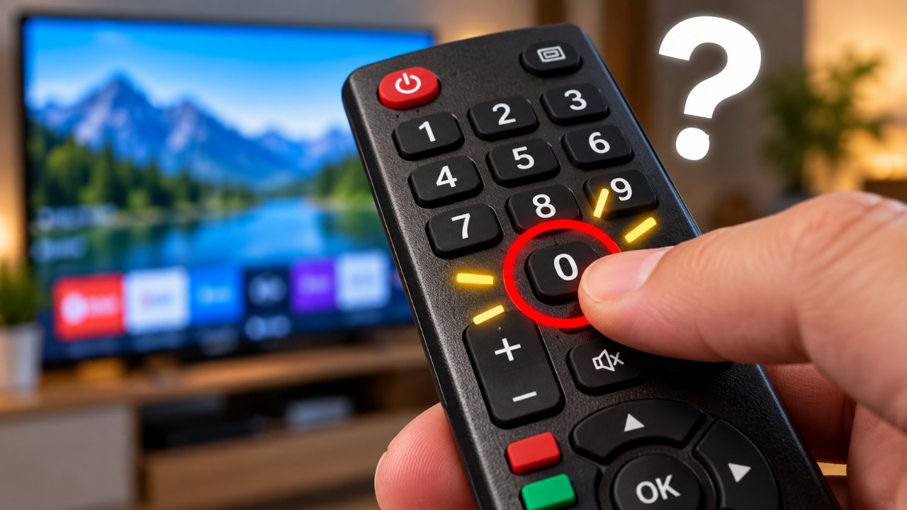 Pressione o botão 0 do controle remoto da televisão por 3 segundos: descubra para que serve e como usar essa função