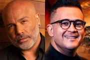 Cantor Rick e empresário Bruno Avelar.