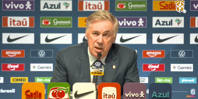 Ancelotti anunciou a lista de convocados Foto: Reprodu&ccedil;&atilde;o/Youtube/CBF