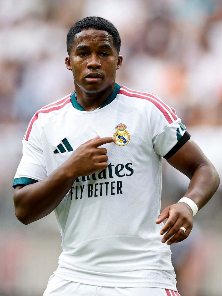 Com só 4 min pelo Real Madrid, Endrick pode ser emprestado ao futebol italiano, diz site