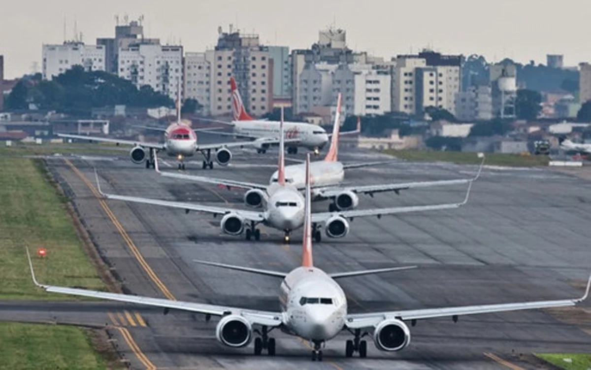 Aeroporto Internacional de Guarulhos. Voos foram retomados. Metrópoles