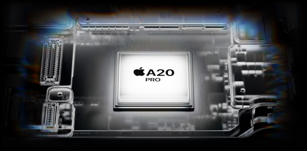 Chip A20 Pro de 2 nm equipa o iPhone Duo e combina CPU de seis núcleos com GPU de sete núcleos — Foto: Reprodução/Apple