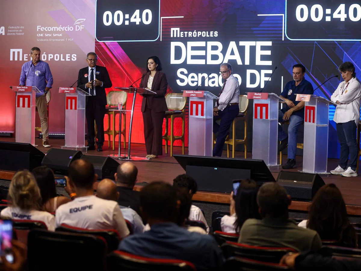 Candidatos ao Senado pelo DF avaliam debate promovido pelo Metrópoles