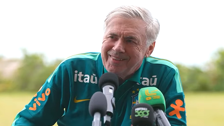 Ancelotti revela quarteto ofensivo com Estêvão titular contra Austrália: 'Jogador muito importante'