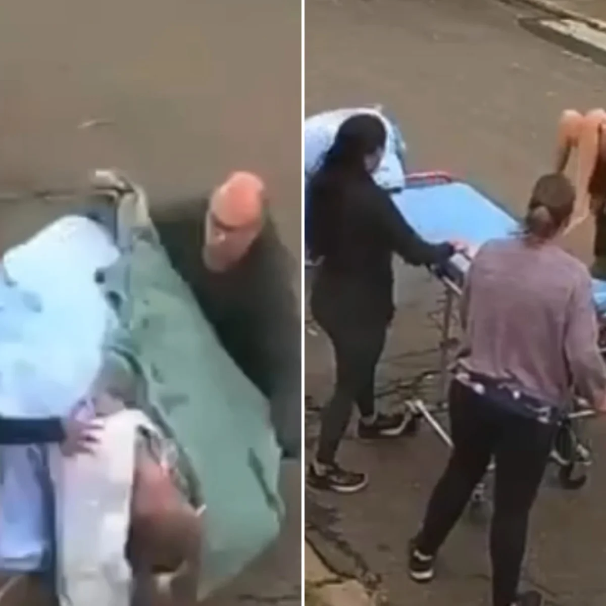Paciente cai de maca a caminho de ambulância em MG; profissional é demitida