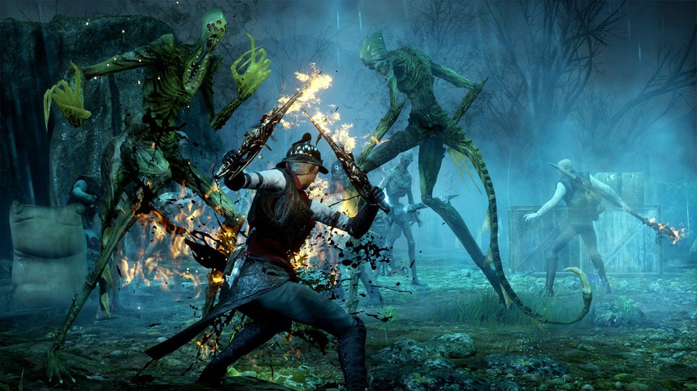 Enfrente demônios em um mundo de fantasia cheia de perigos em Dragon Age: Inquisition — Foto: Reprodução/Steam